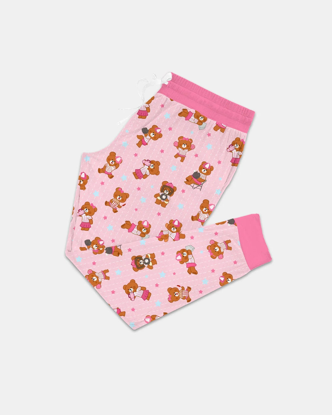 Geboren, um Baseball zu spielen, Damen-Pyjama-Set aus Bambus