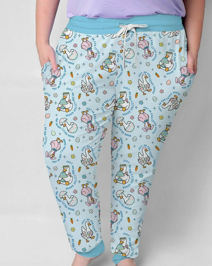 Ostern Silly Goose Bambus Pyjama-Set für Damen