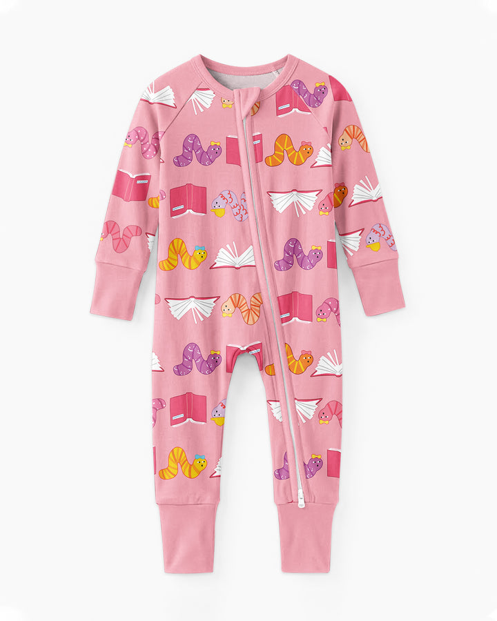 Bookworm Family Matching Bamboo Convertible Zippy