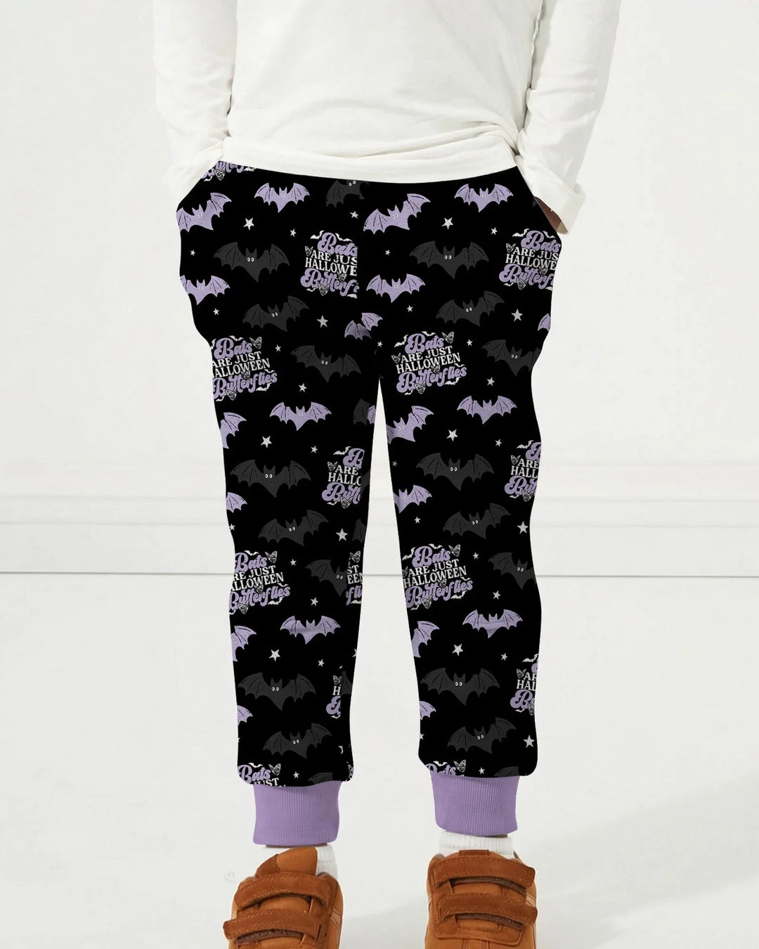 Halloween Butterflies Bamboo Jogger