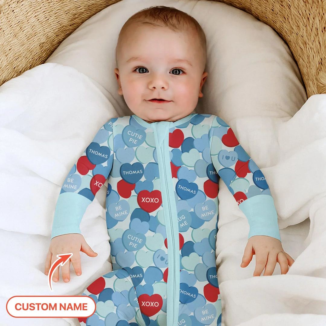 Gerippte Babykleidung mit individuellem Foto - Weich &amp; Skizzenhaft