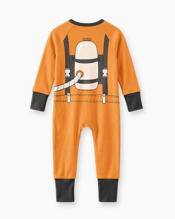 Gerippte Babykleidung mit individuellem Foto - Weich &amp; Skizzenhaft