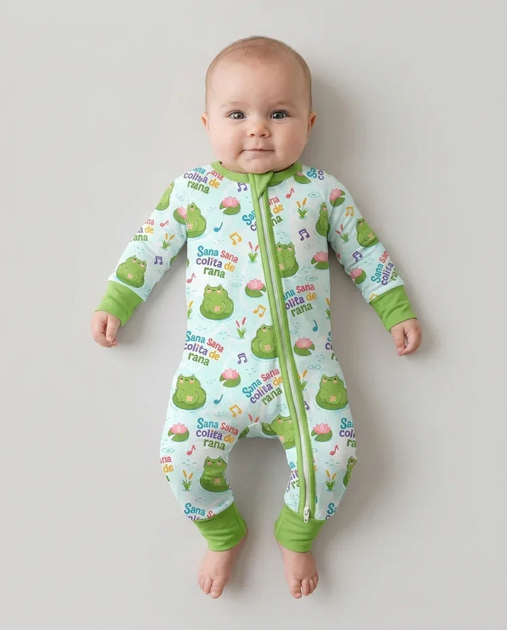 Gerippte Babykleidung mit individuellem Foto - Weich &amp; Skizzenhaft