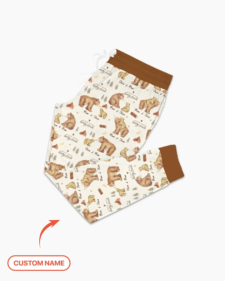 Schlafanzug-Set „Love You Beary Much“ aus Bambus für Damen