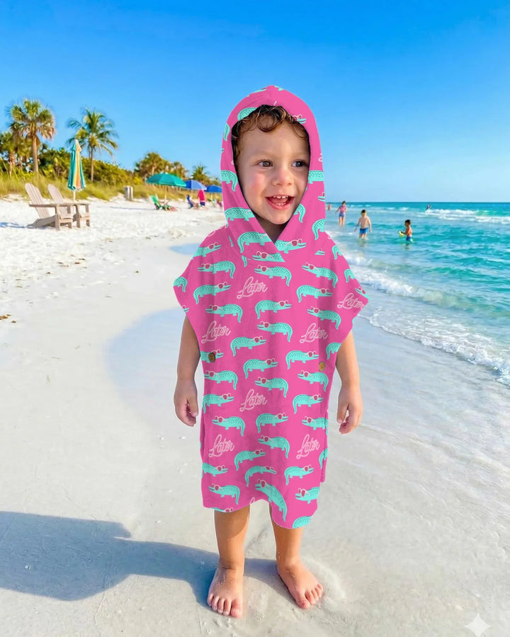 Later Gator Bambus Schwimm-Poncho