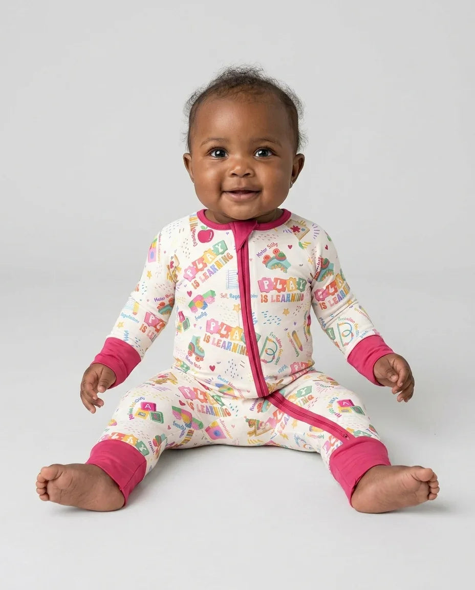 Gerippte Babykleidung mit individuellem Foto - Weich &amp; Skizzenhaft