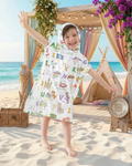 Alphabet of Lousiana Bamboo Swim Poncho