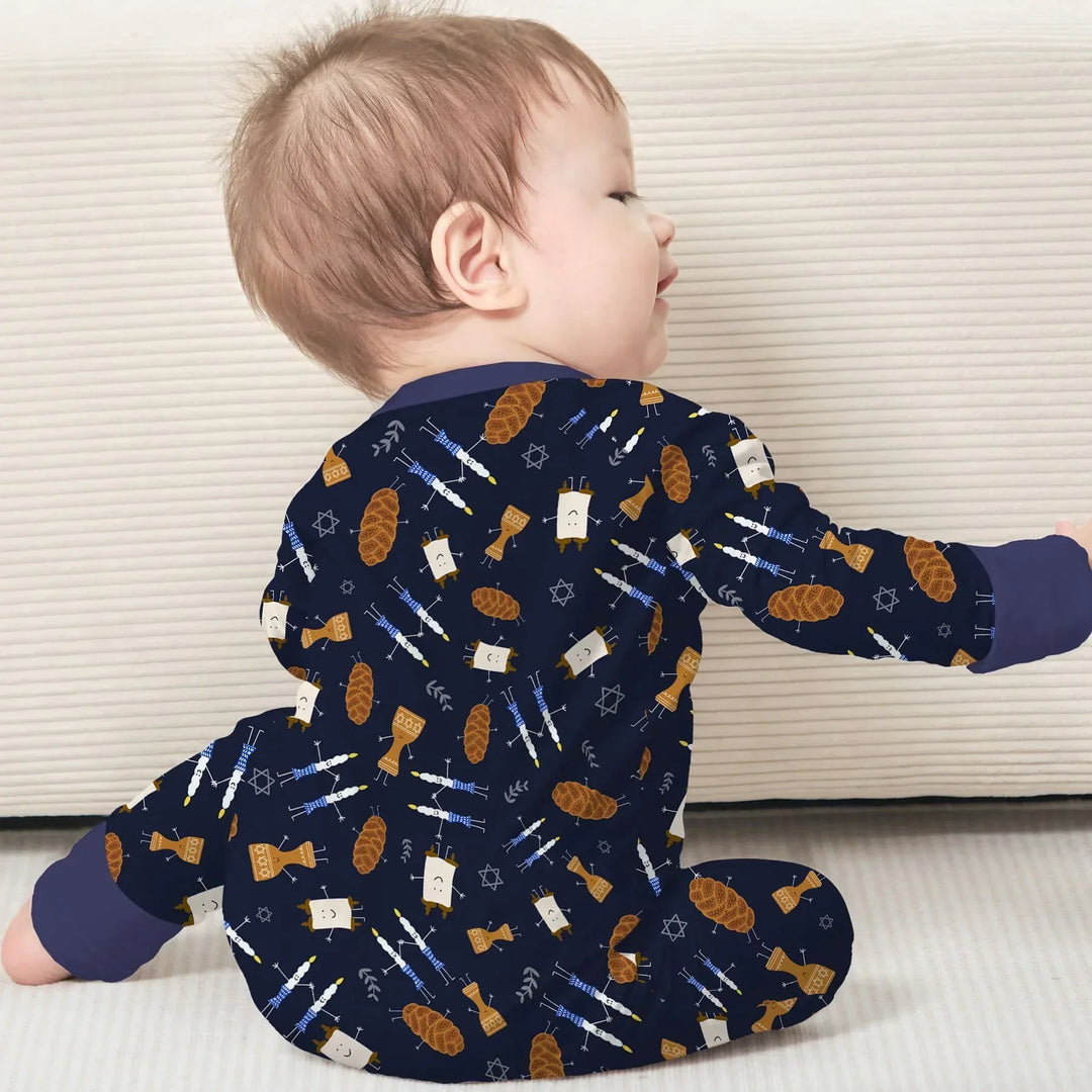 Gerippte Babykleidung mit individuellem Foto - Weich &amp; Skizzenhaft