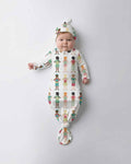 Little Friends Everywhere Bamboo Knot Gown