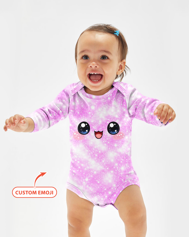 Kawaii Dumplings Emoji Bamboo Bodysuit