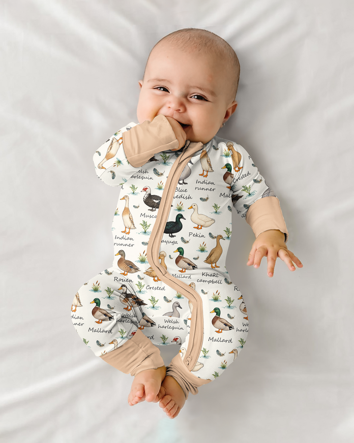 Farm Duck Species Bamboo Convertible Zippy