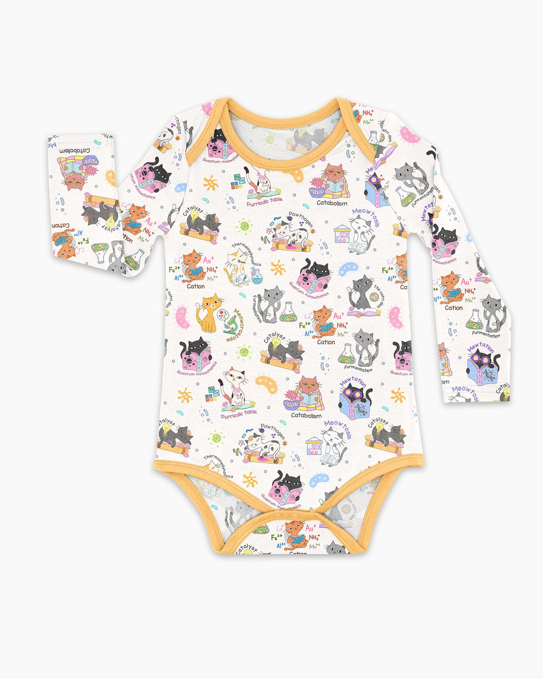Gerippte Babykleidung mit individuellem Foto - Weich &amp; Skizzenhaft