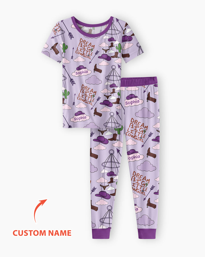 Zweiteiliges, kurzärmliges Pyjama-Set mit Marienkäfern