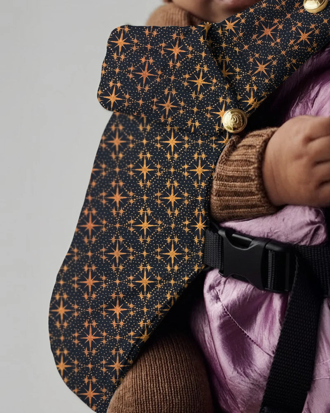 Golden Midnight Starfield Baby Carrier