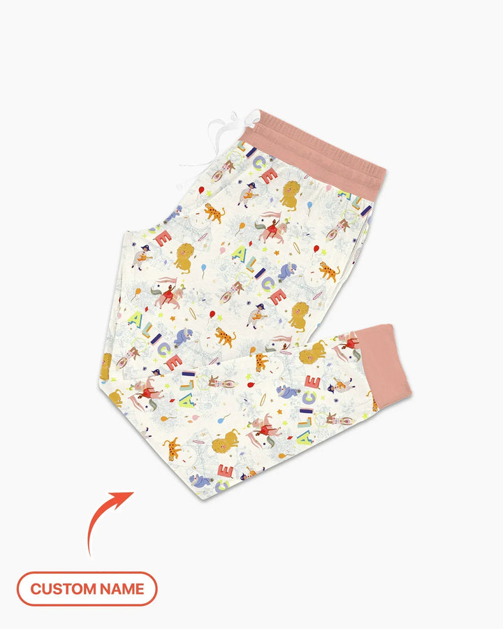 Template Damen Pyjama-Set aus personalisiertem Bambus