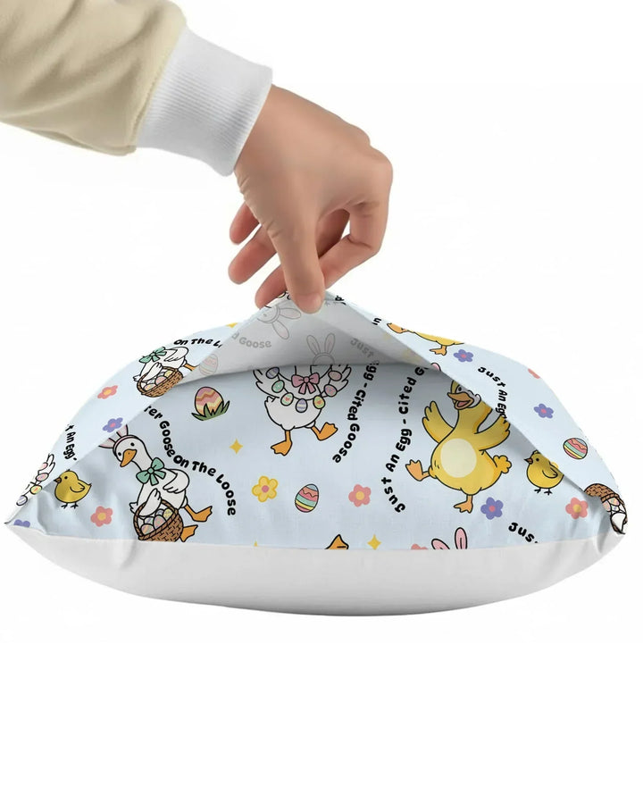 Easter Goose Family Matching Bamboo Pillow Case