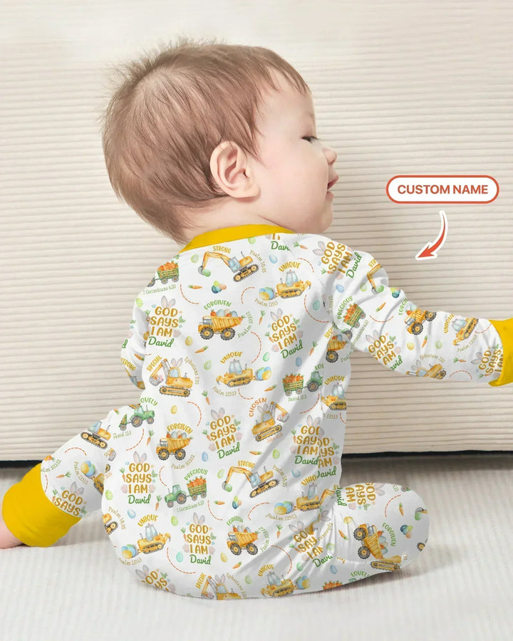 Gerippte Babykleidung mit individuellem Foto - Weich &amp; Skizzenhaft