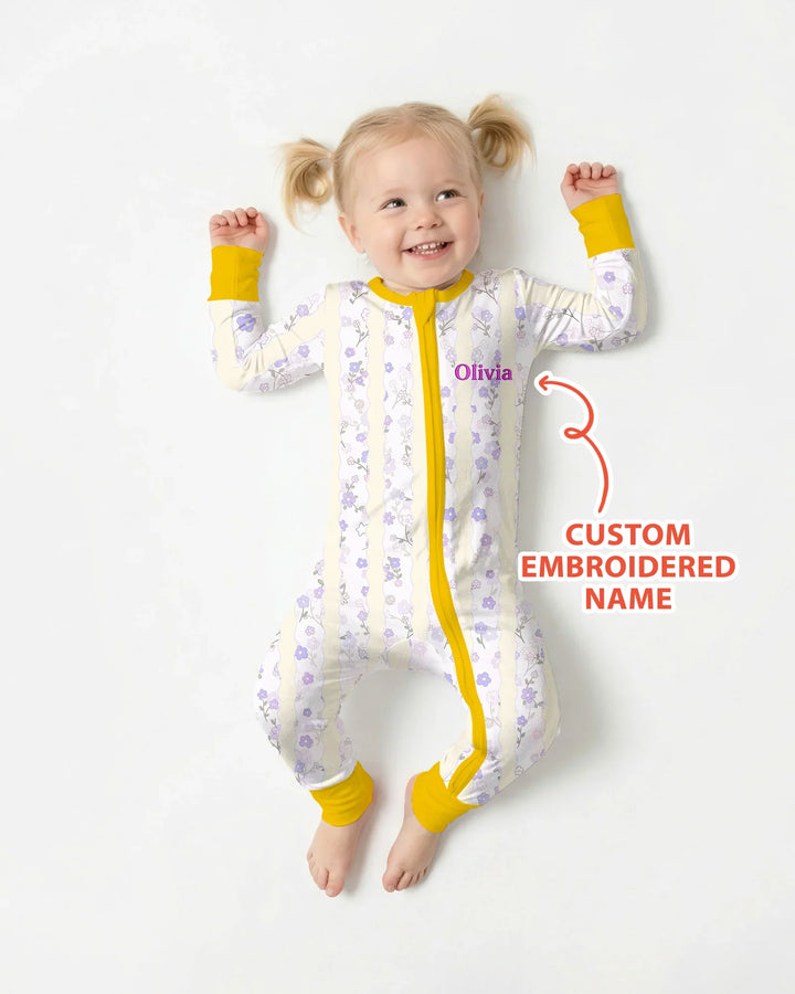 Gerippte Babykleidung mit individuellem Foto - Weich &amp; Skizzenhaft