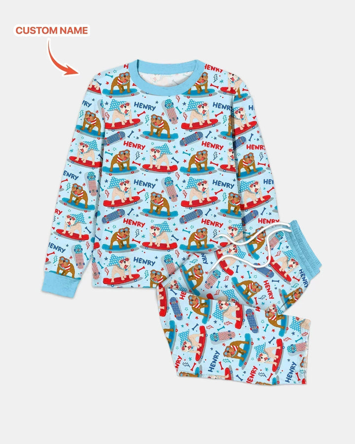 Vorlage Benutzerdefiniertes Herren-Pyjama-Set