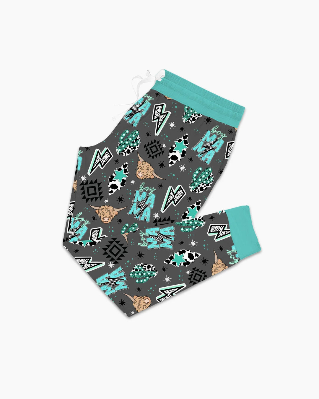 Western Mama & Me passendes Pyjama-Set für Damen aus Bambus