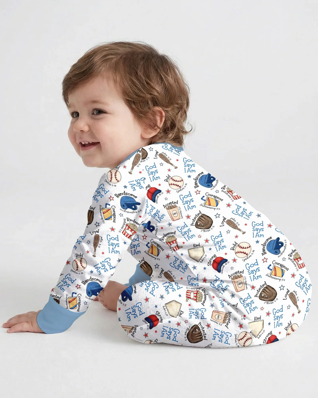 Gerippte Babykleidung mit individuellem Foto - Weich &amp; Skizzenhaft