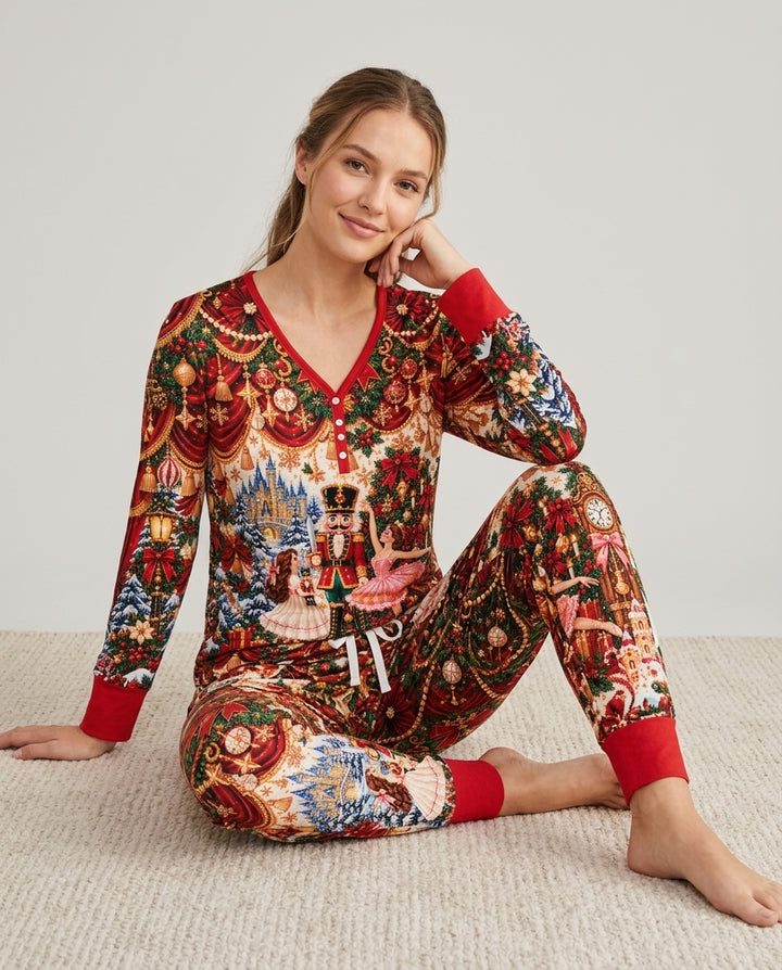 The Nutcracker's Christmas Bamboo Women Pajama Set