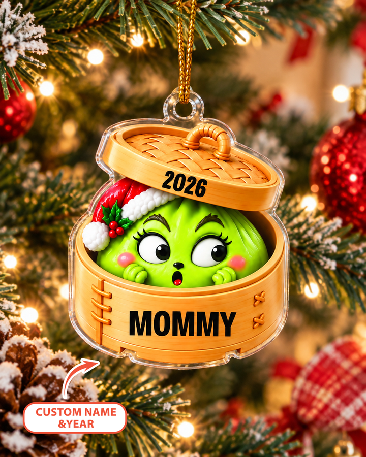 Squishies Family Acrylic Ornament