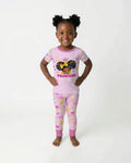 Zweiteiliges, kurzärmliges Pyjama-Set mit Marienkäfern