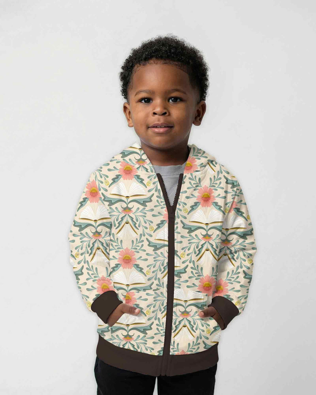 Blooming Stories Bamboo Zip Hoodie