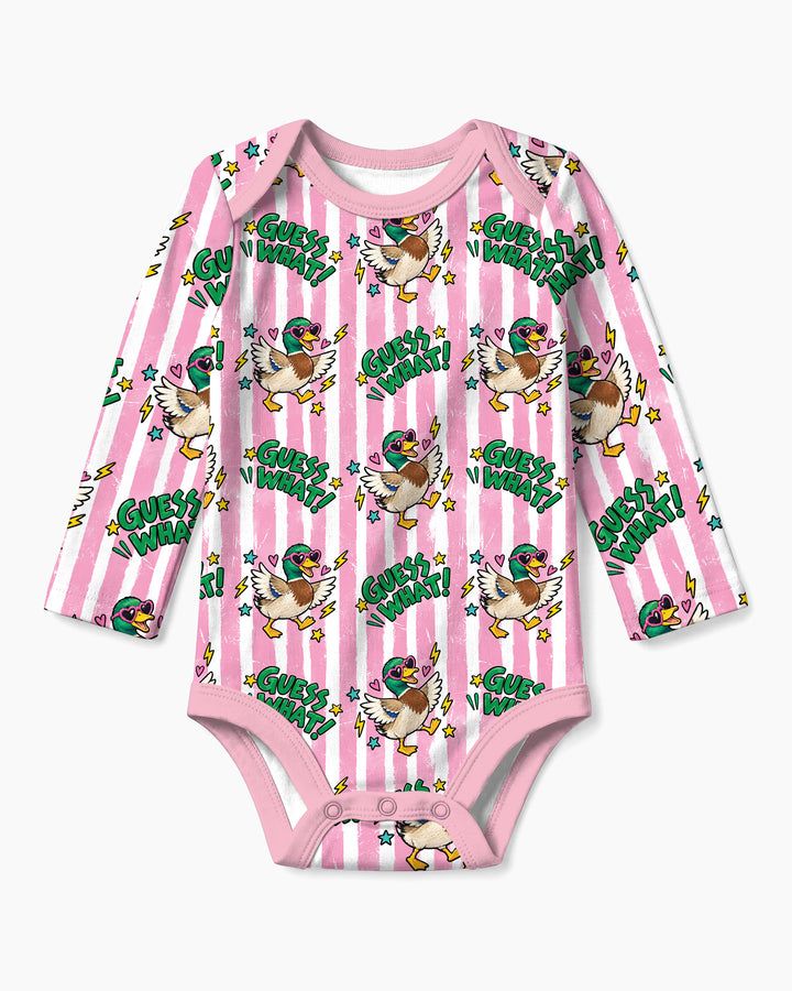 Guess What Mallard Butt Bamboo Bodysuit