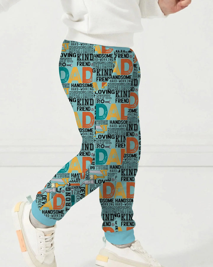 Papa Wortcollage Bambus-Jogger