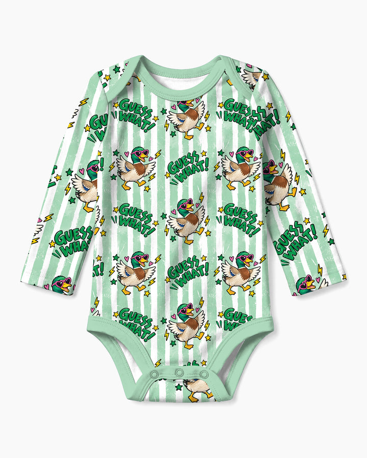 Guess What Mallard Butt Bamboo Bodysuit
