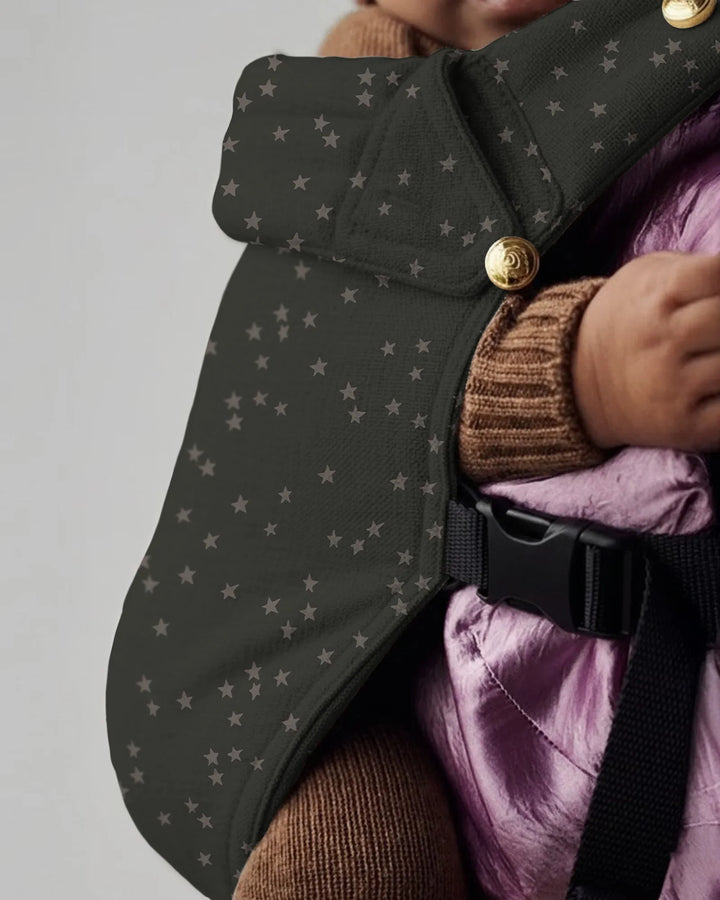 Midnight Minimal Star Scatter Baby Carrier