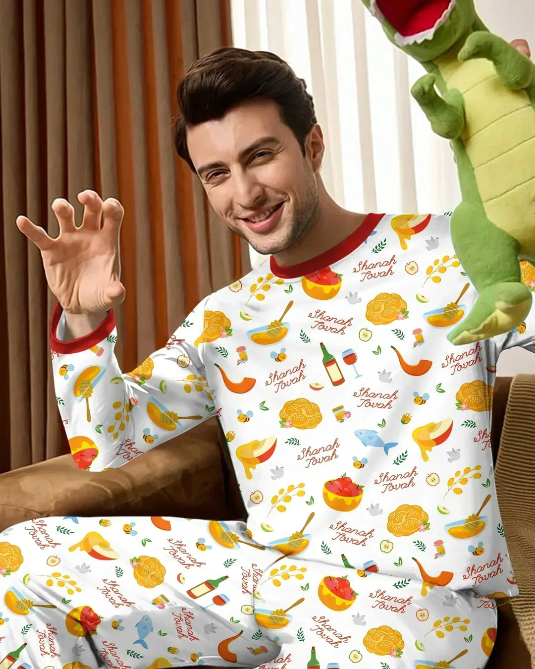 Vorlage Herren-Pyjama-Set