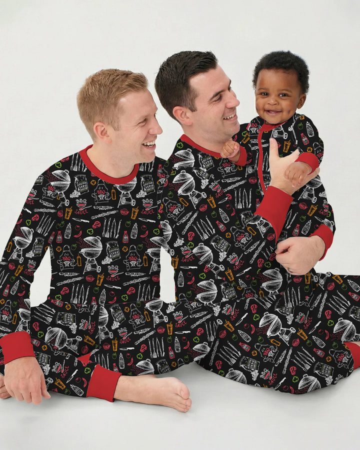 Backyard BBQ Party Family Matching Bamboo Convertible Zippy