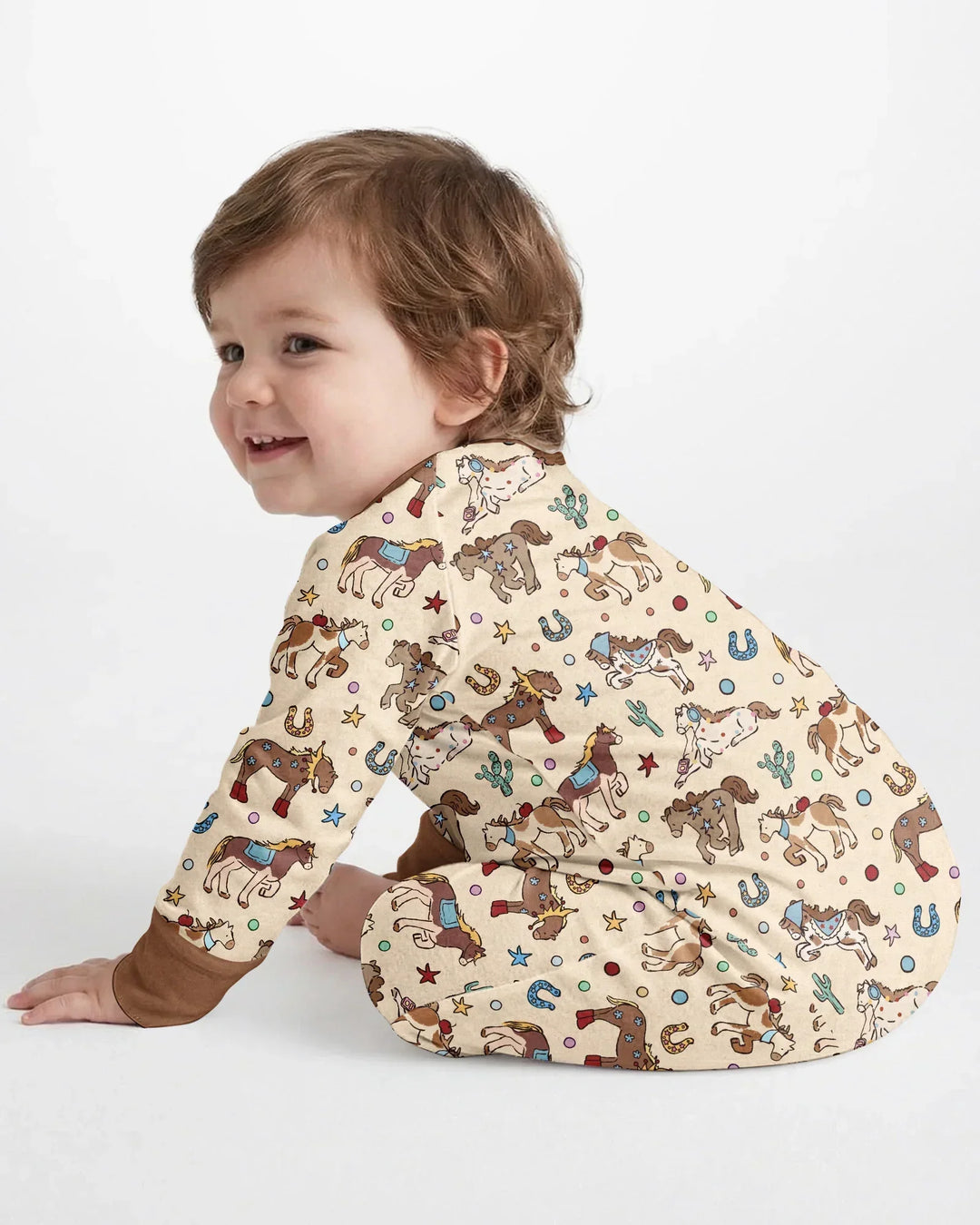 Gerippte Babykleidung mit individuellem Foto - Weich &amp; Skizzenhaft