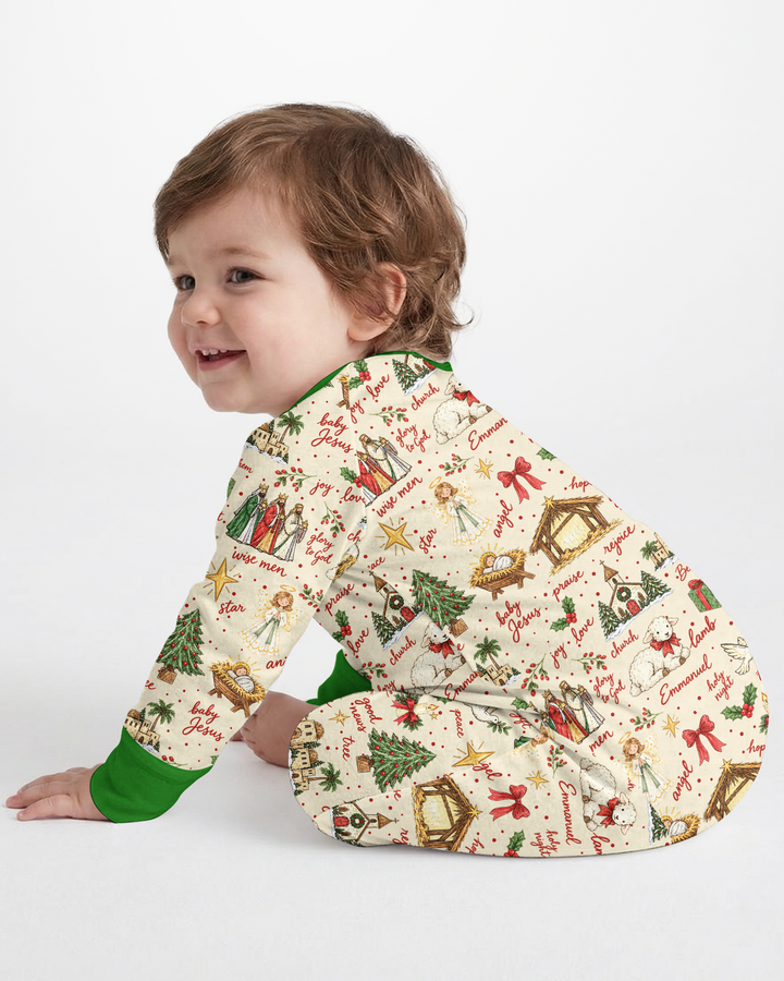 Tis The Season Family Matching Bamboo Convertible Zippy