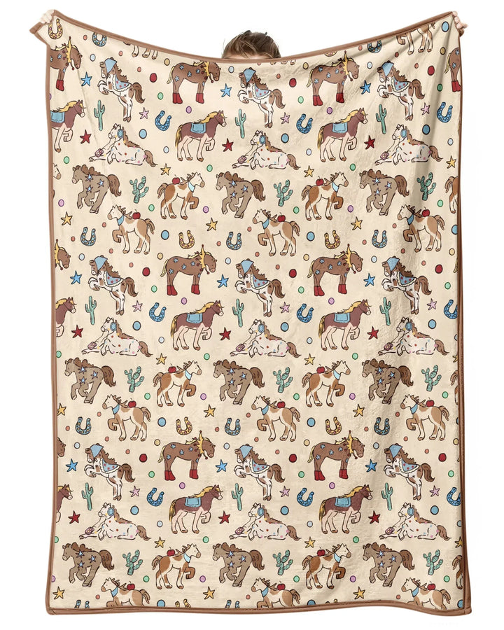 Lil' Buckaroo Bamboo Blanket