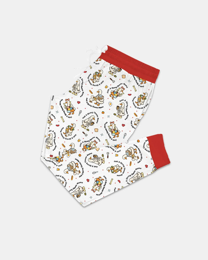 Just A String Cheese Mama Era Mommy & Me Bamboo Women Pajama Set