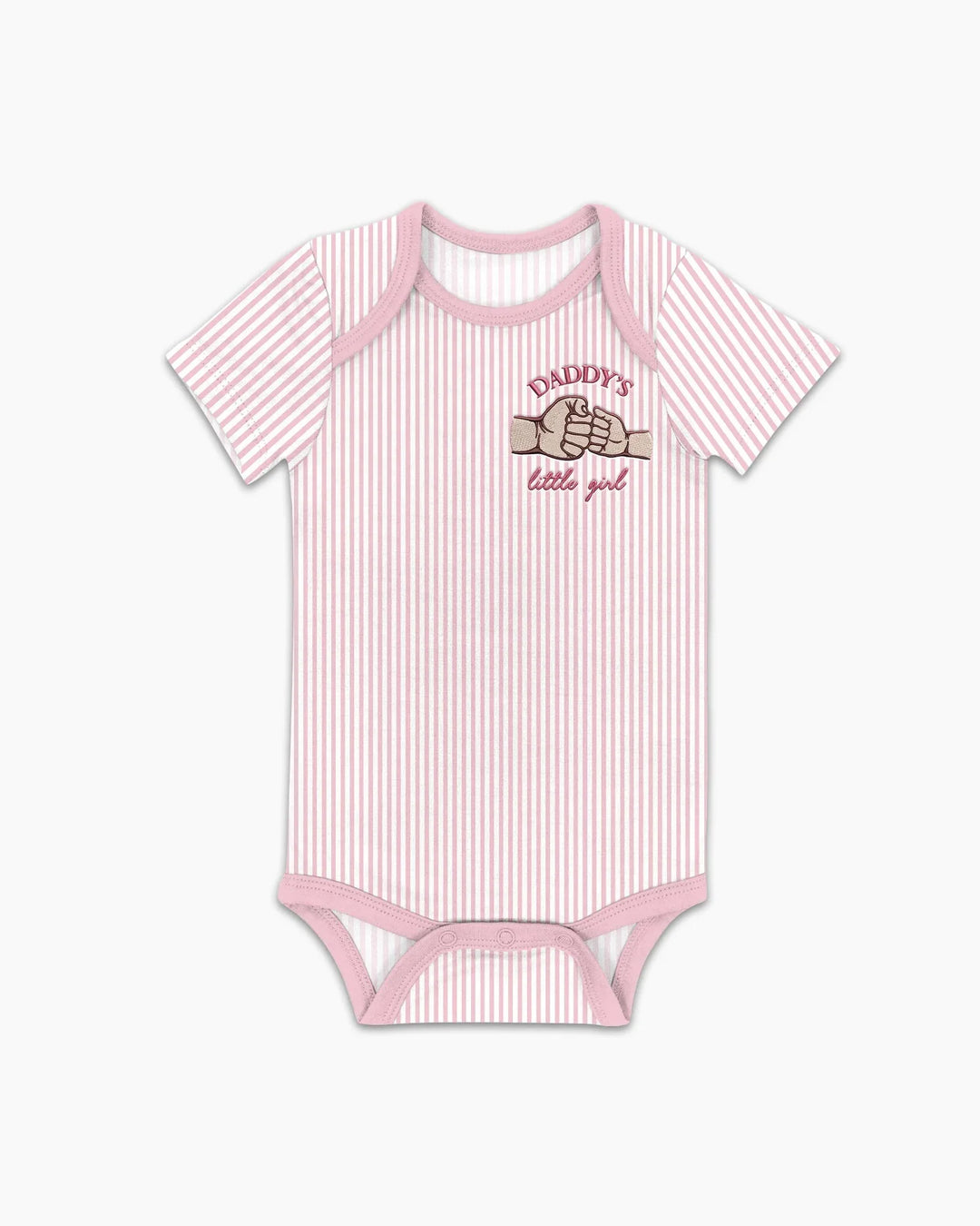 Gerippte Babykleidung mit individuellem Foto - Weich &amp; Skizzenhaft