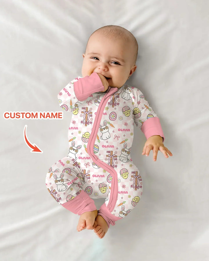 Gerippte Babykleidung mit individuellem Foto - Weich &amp; Skizzenhaft