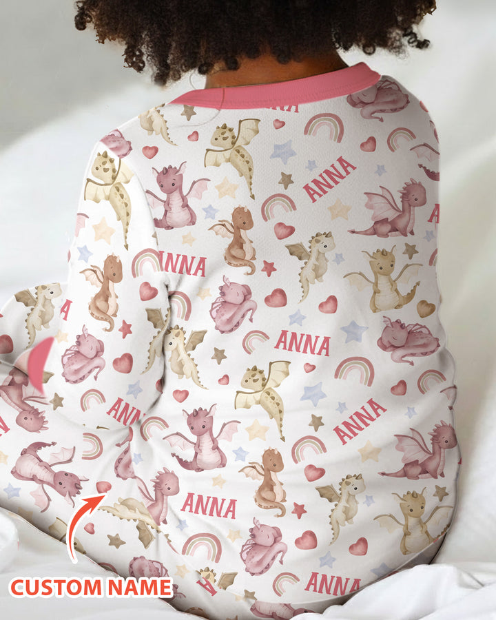 My Reign Has Just Begun Custom Name Bamboo Two Piece Long Sleeve Pajama Set