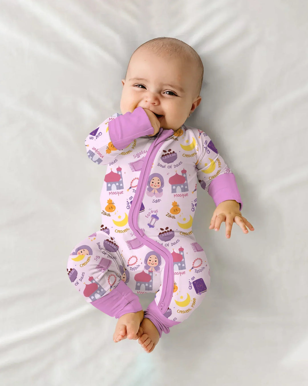 Gerippte Babykleidung mit individuellem Foto - Weich &amp; Skizzenhaft