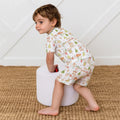 Santa's Workshop Bamboo Two Piece Short Sleeve Shorts Pajama Set
