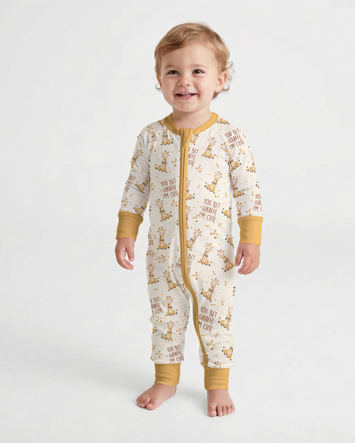 You Bet Giraffe I'm Cute Bamboo Convertible Zippy