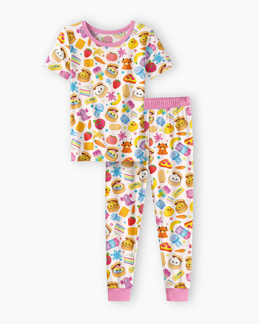 In My Squishies Era Bamboo Two Piece Short Sleeve Pajama Set