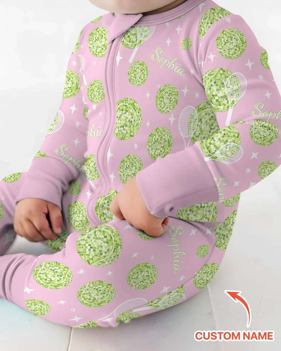 Gerippte Babykleidung mit individuellem Foto - Weich &amp; Skizzenhaft