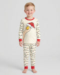 Funny Christmas Goose Bamboo Two Piece Long Sleeve Pajama Set