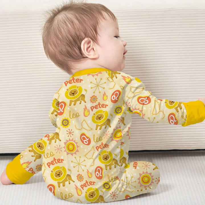 Gerippte Babykleidung mit individuellem Foto - Weich &amp; Skizzenhaft