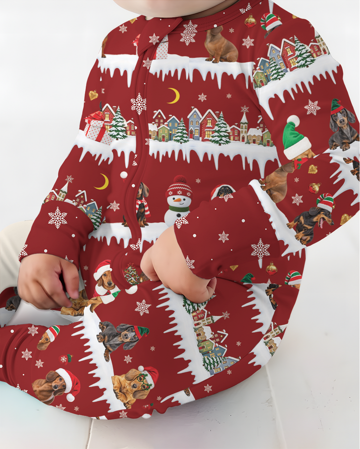 Dachshund Through The Snow Bamboo Convertible Zippy